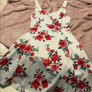 Rose tank dress